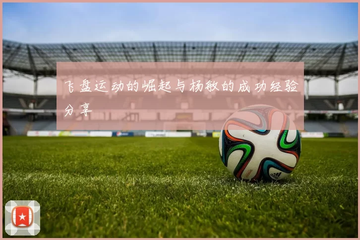 飞盘运动的崛起与杨敏的成功经验分享