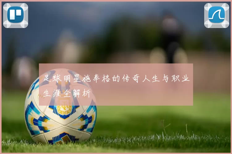 足球明星施奉格的传奇人生与职业生涯全解析