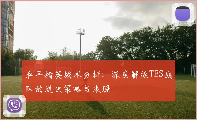 和平精英战术分析：深度解读TES战队的进攻策略与表现