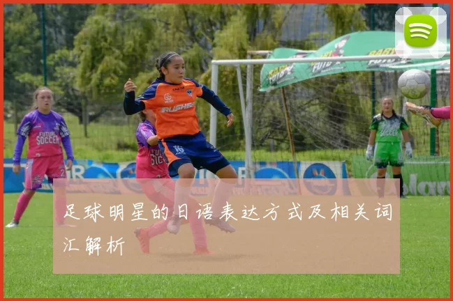 足球明星的日语表达方式及相关词汇解析