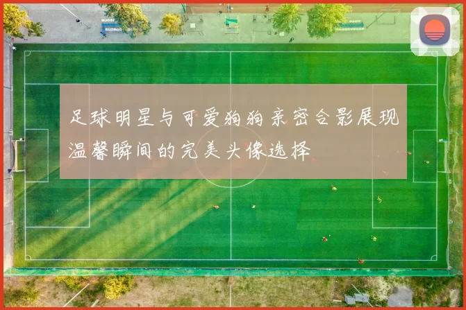 足球明星与可爱狗狗亲密合影展现温馨瞬间的完美头像选择